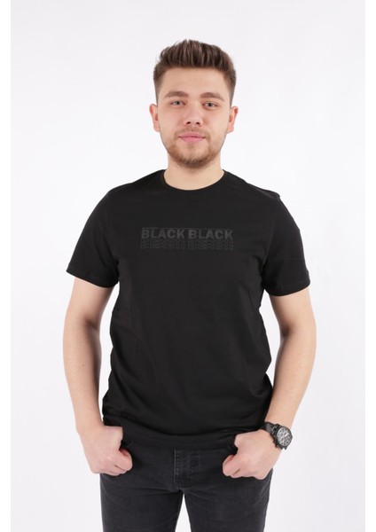 4023 Cazador Erkek T-Shirt Siyah