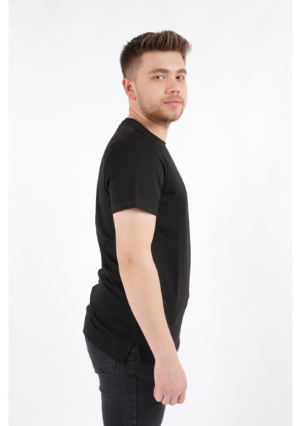 4023 Cazador Erkek T-Shirt Siyah modelleri