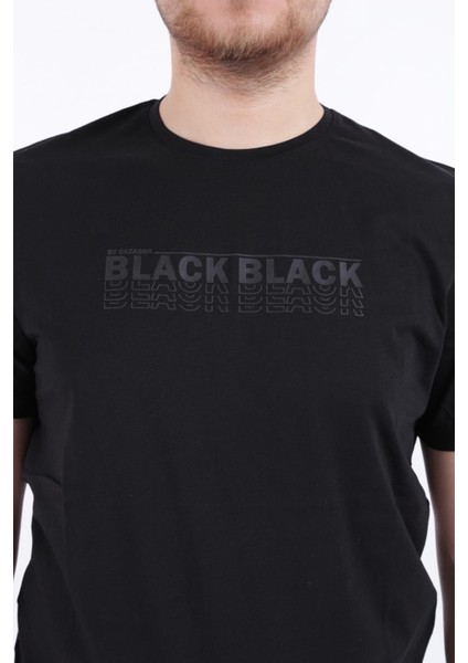4023 Cazador Erkek T-Shirt Siyah indirimleri
