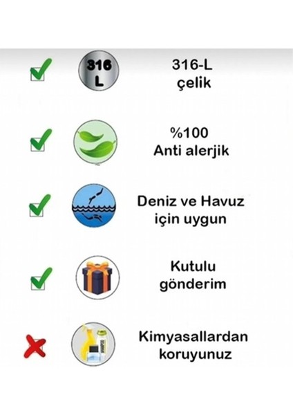 Çelik Ajda 3'lü Bilezik fırsatları