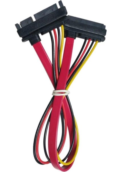 Sata Power Uzatma Kablosu 15+7 Pin Erkek-Dişi 30 cm 4617