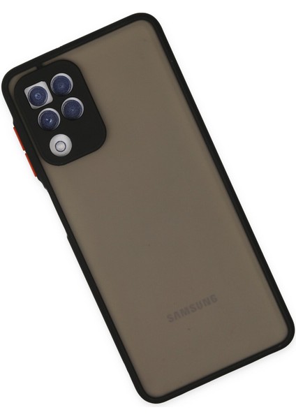 Samsung Galaxy M22 Kılıf Montreal Silikon Kapak - Siyah