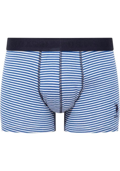 80504 Erkek Pamuklu 3'lü Boxer-Saks-lacivert-baskılı fırsatları