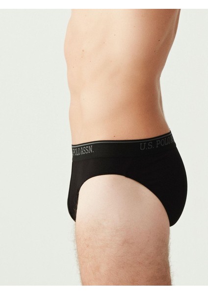 90003 Erkek Battal 3'lü Slip Külot-Siyah modelleri