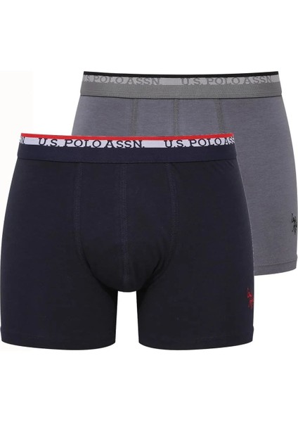 80489 Erkek Modal 2'li Boxer-Lacivert-antrasit fiyatları