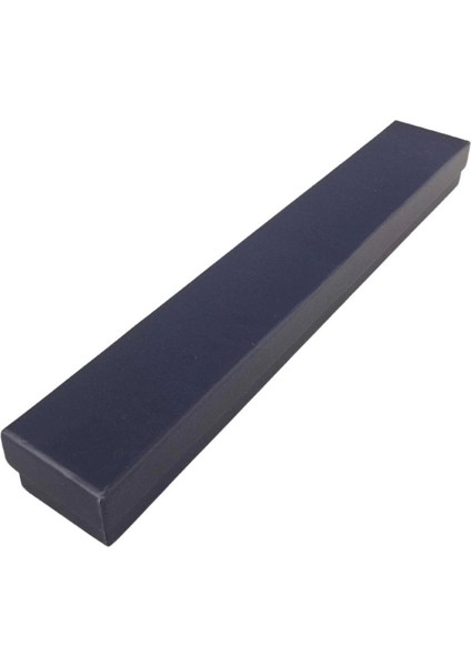 Sert Lacivert Karton Bileklik& Tesbih Kutusu 25 Li Paket( Içi Süngerli )