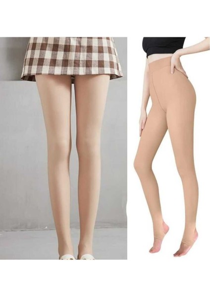 Kadın Termal Tayt Kışlık Sıcak Tutan Ten Içi Peluş Tayt fiyatları