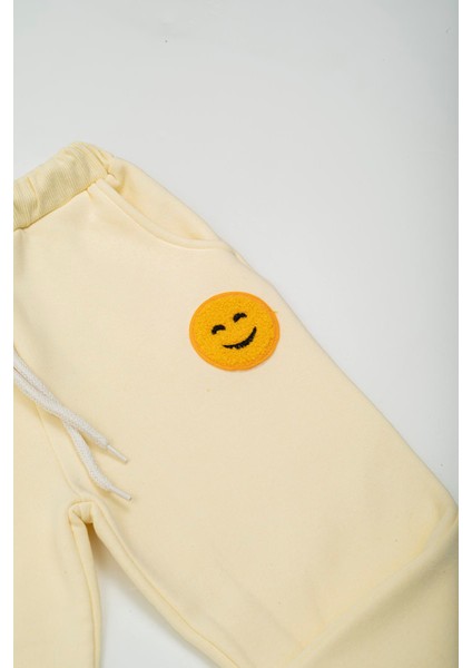 Sarı Emoji Nakışlı Sarı Alt Üst Takım fırsatları
