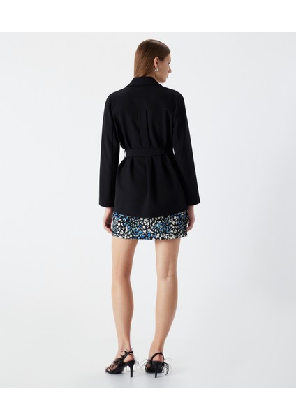 Kuşaklı blazer IS1240005064001 fırsatları