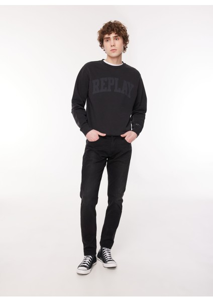 Bisiklet Yaka Siyah Erkek Sweatshırt M6714 099 Blackboard.... fiyatları