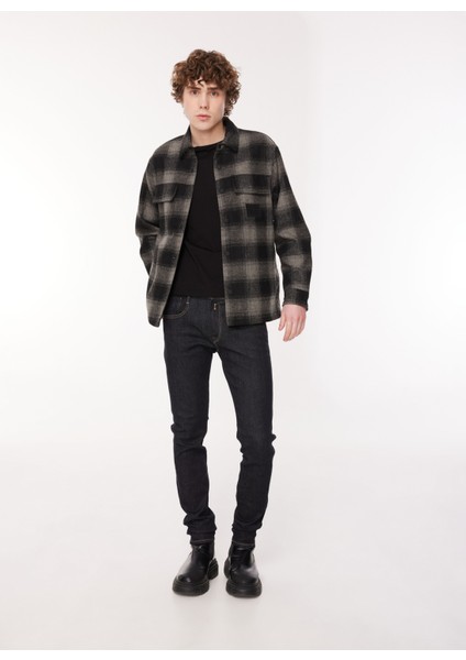 Normal Bel Slim Fit Erkek Denim Pantolon M914Y 007 Dark Blue
