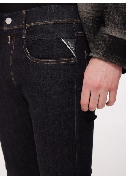 Normal Bel Slim Fit Erkek Denim Pantolon M914Y 007 Dark Blue fırsatları