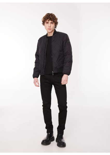 Normal Bel Slim Fit Erkek Denim Pantolon M914Y 098 Black