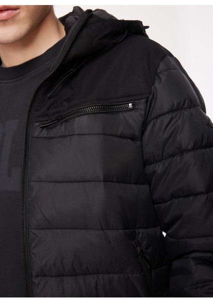 Siyah Erkek Mont M8353 099 Blackboard fırsatları