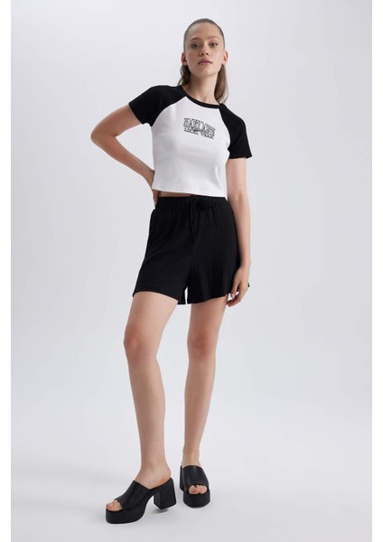 Coool Loose Fit Bürümcük Şort A6223AX23SM modelleri