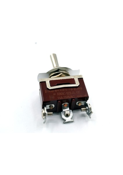 Toggle Switch 1-0-2 Yaylı Metal Anahtar 3 Pin 12V-220V 15A