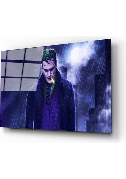 Premium Global Dekoratif Baskı Duvar Sanatı Joker Cam Tablo