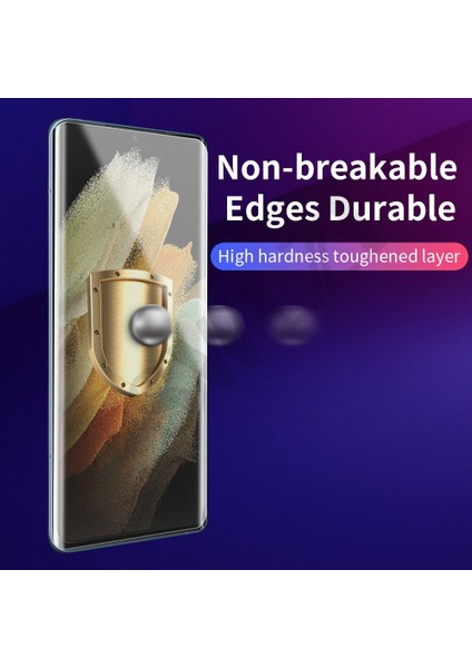 Redmi Note 13 Pro Plus Kavisli Ekran Koruyucu Nano Polimer Film - Ultra Darbe Emici Etkin Koruma - Ekranı Tam Kaplar