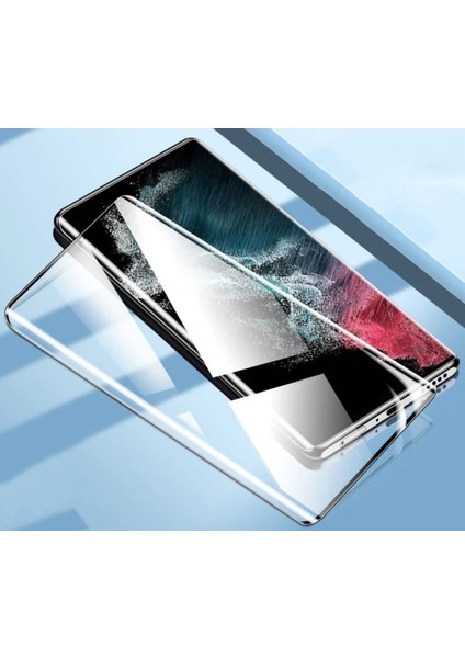 Huawei Mate 20 Pro Kavisli Ekran Koruyucu Nano Pet Film - Ultra Darbe Emici Etkin Koruma - Ekranı Tam Kaplar