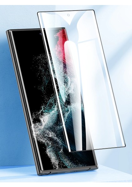 Huawei Mate 20 Pro Kavisli Ekran Koruyucu Nano Pet Film - Ultra Darbe Emici Etkin Koruma - Ekranı Tam Kaplar