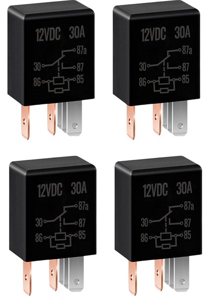 4 5 Pin 12V 30A Yedek Tak ve Çalıştır Iyi (Yurt Dışından)