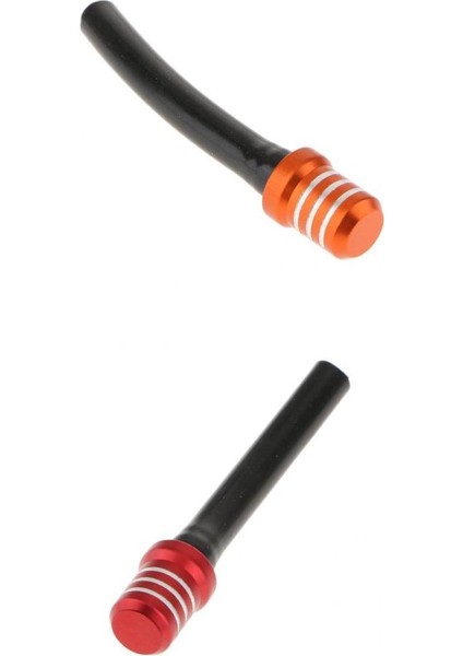 2 Adet Gaz Yakıt Benzin Tank Kapağı Havalandırma Valfi Motosiklet Kir Çukuru Bisikleti (Kırmızı ve (Yurt Dışından)