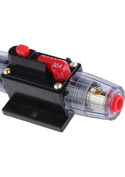 12V-24V Devre Kesici Manuel Sıfırlama Araç Ses Devresi Sigorta 30A (Yurt Dışından)