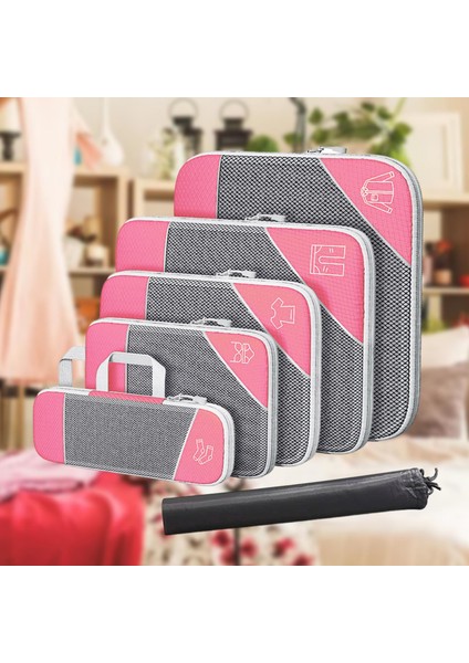 Sıkıştırmalı Paketleme Küpleri, Seyahat Bagaj Çantaları, Seyahat Aksesuarları, Siyah Bagaj (Yurt Dışından) fırsatları