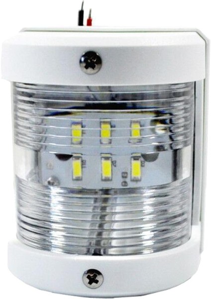 Deniz Tekne Gece Yelken Sinyal Lambası Beyaz Stern LED Navigasyon Işık 12 V 2nm (Yurt Dışından)