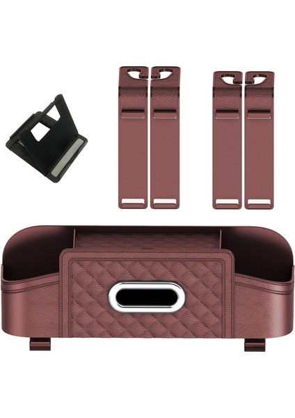 Araba Kafalık Arka Koltuk Organizatör Yaratıcı Asılı Kafalık Arka Koltuk Organizatör Kırmızı (Yurt Dışından) modelleri