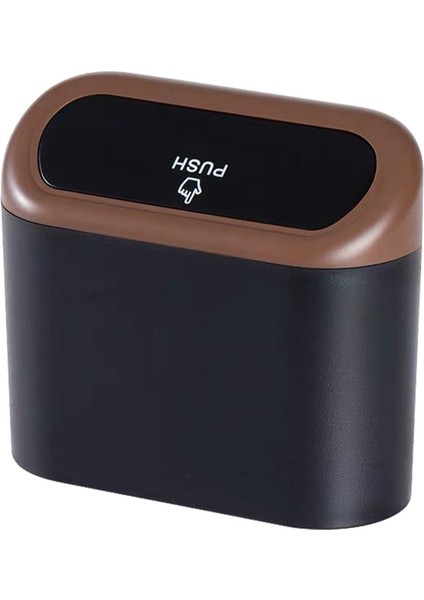 Ofis Kahvesi Için Kapak Araba Kapısı Cebi ile Mini Araba Çöp Kutusu (Yurt Dışından)