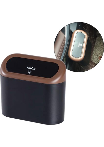 Ofis Kahvesi Için Kapak Araba Kapısı Cebi ile Mini Araba Çöp Kutusu (Yurt Dışından) fiyatları