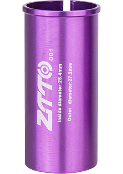 Bmx Dişli Parçaları Için Seatpost Shim 60MM Adaptörü 27,2 Ila 25,4 mm (Yurt Dışından)