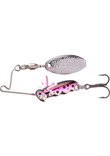 Larva Spinnerbait 4cm 7g 5'li - Rainbow Trout