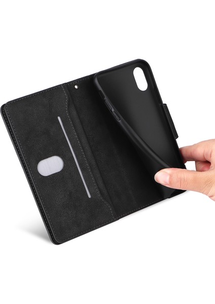 Ile Uyumluiphone Xs Max Mıknatıslı Deri Zip Cüzdan Kart Sahibi (Yurt Dışından) modelleri