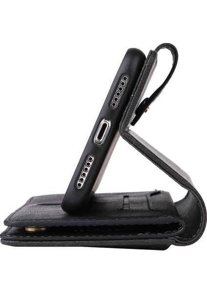 Ile Uyumluiphone Xs Max Mıknatıslı Deri Zip Cüzdan Kart Sahibi (Yurt Dışından) fırsatları