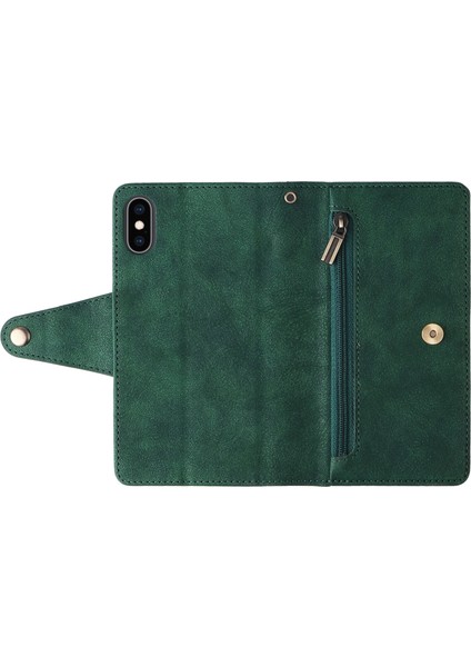 Ile Uyumluiphone Xs Max Mıknatıslı Deri Zip Cüzdan Kart Sahibi (Yurt Dışından) indirimleri