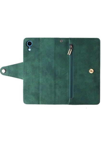Ile Uyumluiphone Xr Mıknatıslı Deri Zip Cüzdan Kart Sahibi (Yurt Dışından) fırsatları
