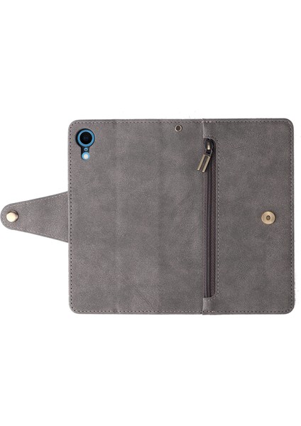 Ile Uyumluiphone Xr Mıknatıslı Deri Zip Cüzdan Kart Sahibi (Yurt Dışından) fırsatları