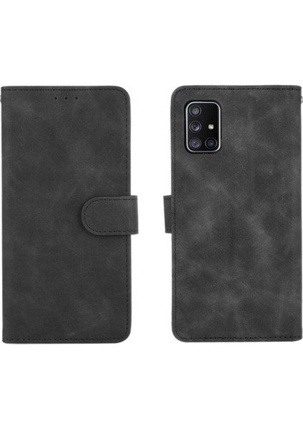 Samsung Galaxy A51 4g Için Kılıf Tam Koruma Kartı Ekleme Deri (Yurt Dışından)