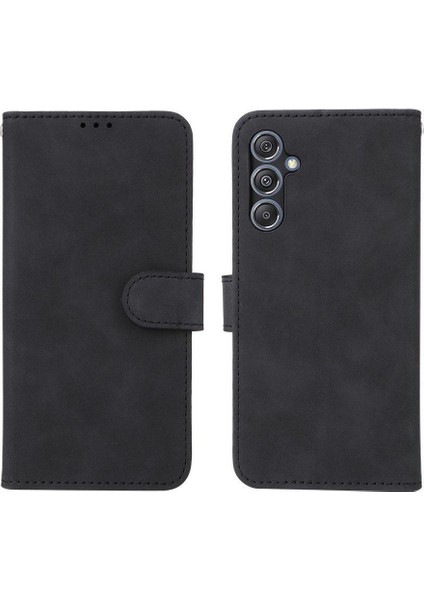 Samsung Galaxy M34 5g Için Kılıf Koruyucu Kapak Deri Folio Flip Case (Yurt Dışından)