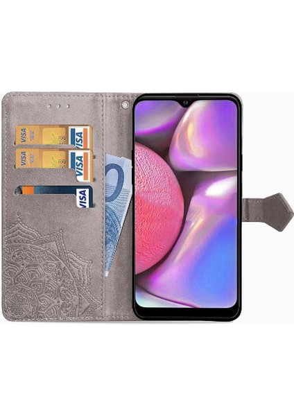 Samsung A20S Darbeye Basit Iş Deri Kılıf Zarif (Yurt Dışından) modelleri
