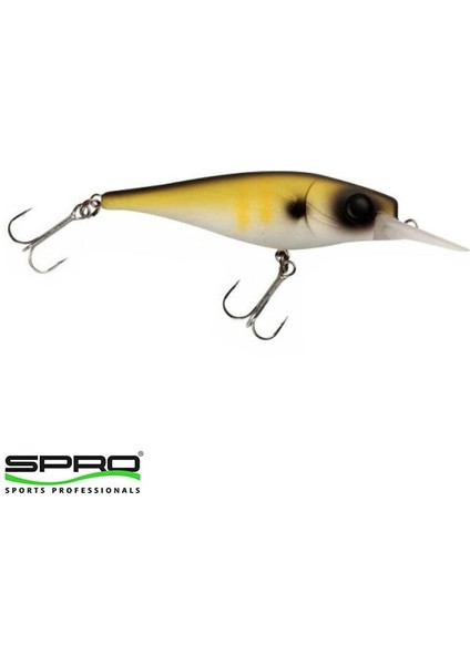 Pikefighter 8 Cm Mat Black - Yellow