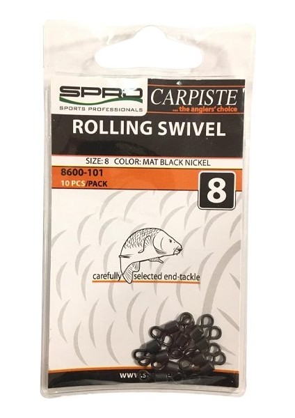 Crp Rolling Swıvel #8 10Pcsx5