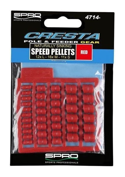 Cresta Speedpellet Red 12L+16M+11S