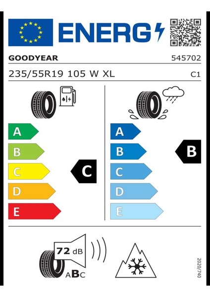 235/55 R19 105W Vector 4Seasons Gen-3 Suv Xl Oto Dört Mevsim Lastiği (Üretim Yılı: 2023) fiyatları