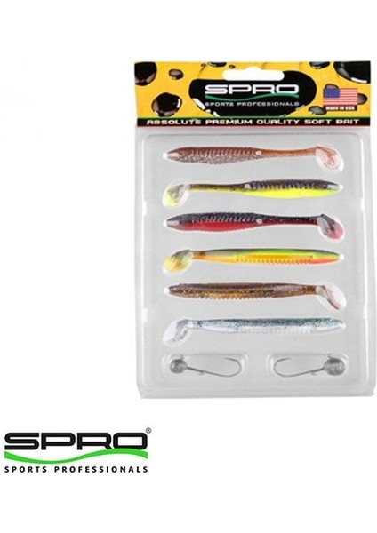 Ready 4 Fish Sil. Yem & Jig Head Seti C9 1/6