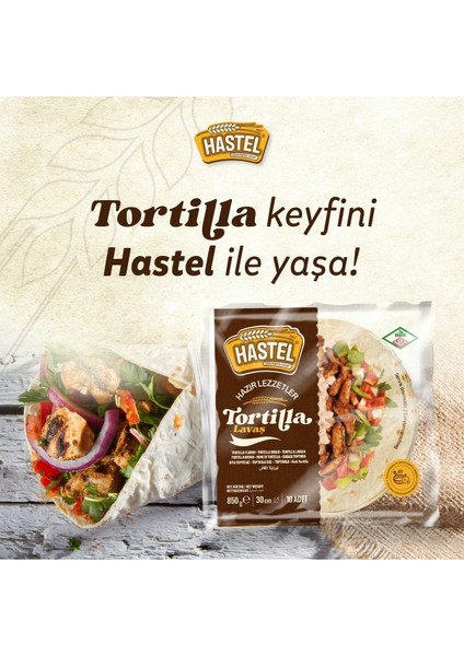 Tortilla Lavaş 10 Adet 650 gr x 2 Paket