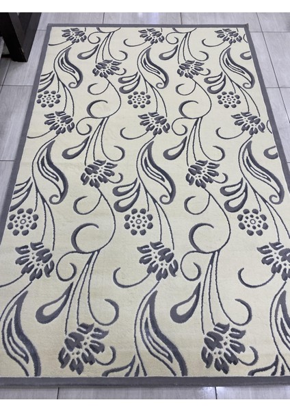 Halı Saray Vizyon 11348 Ws 150X230 Gri Krem 4 M2 Halı !