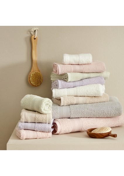 Soft Touch Pamuk 50X90 cm Havlu Offwhite indirimleri